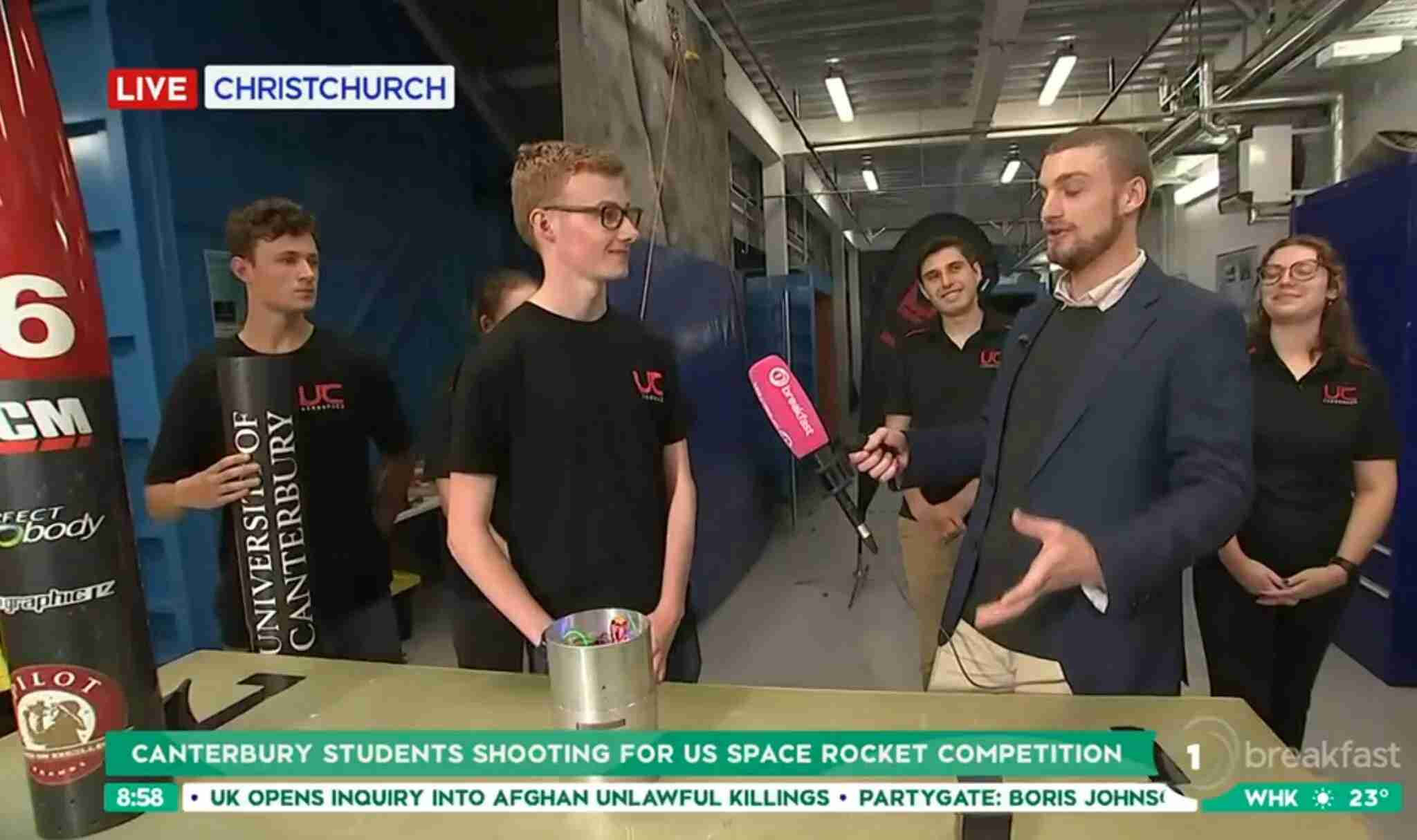 Rocket on News